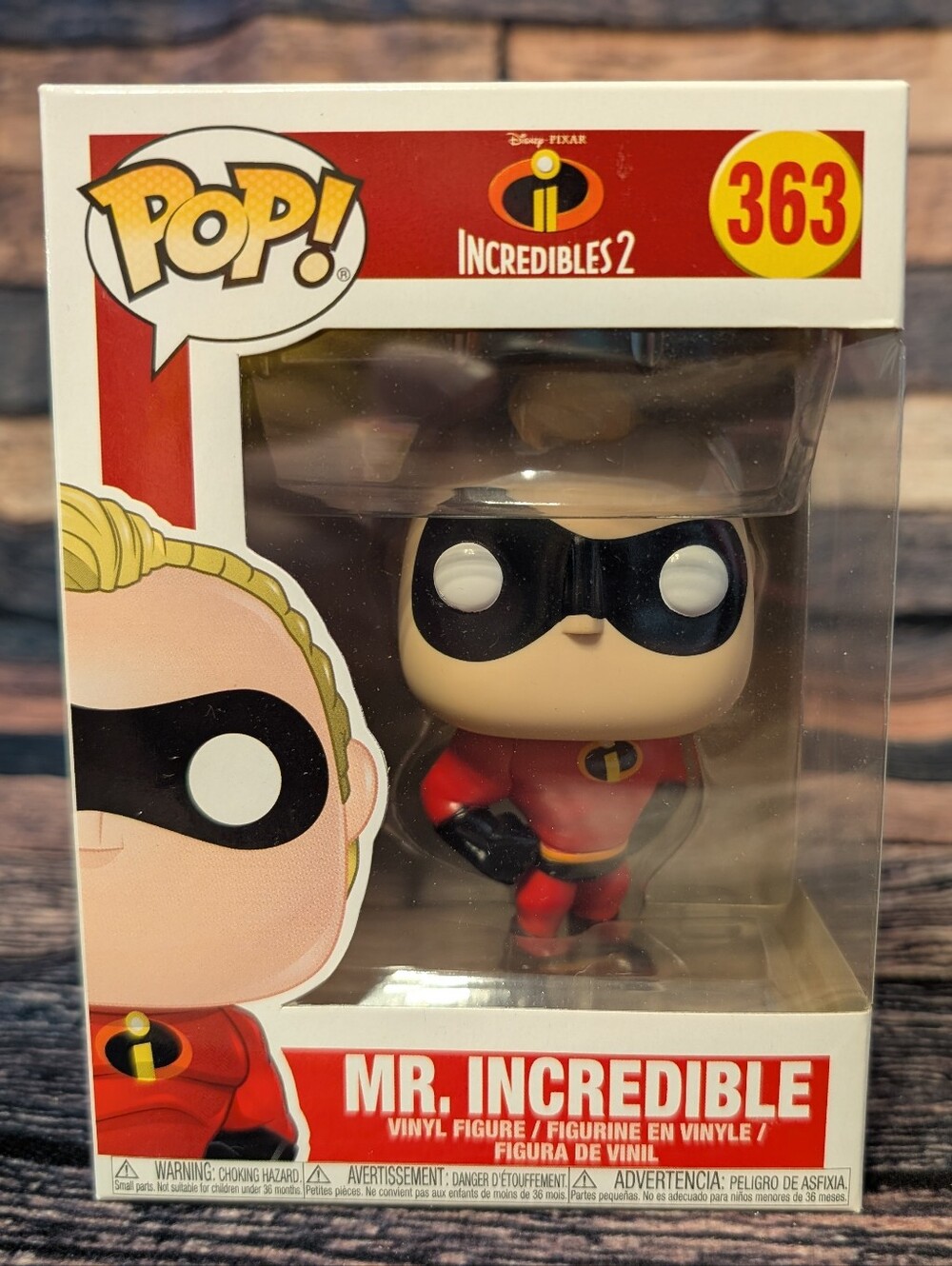 Funko Pop! Mr. Incredible #363 - Red Suit Incredibles Vinyl Figure